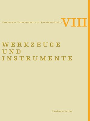 cover image of Werkzeuge und Instrumente